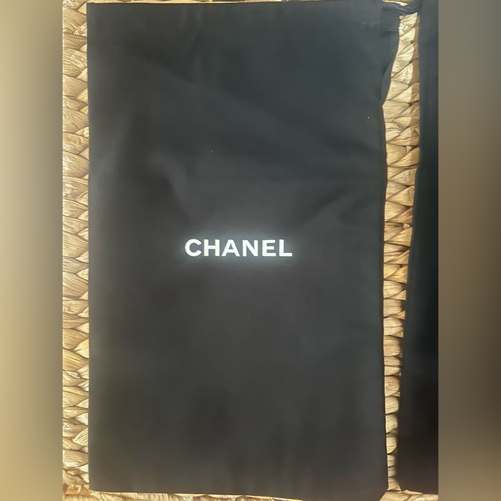 Set of 3 CHANEL Dust Bags, Shoes, Travel, Storage or Wallet - Picture 2 of 4